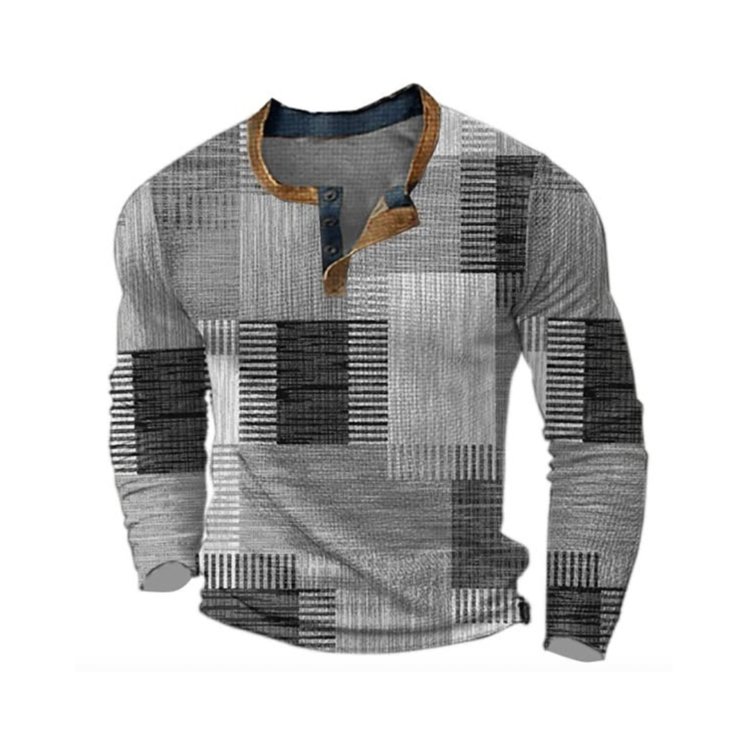 Henri - Klassisk Patchwork Topp