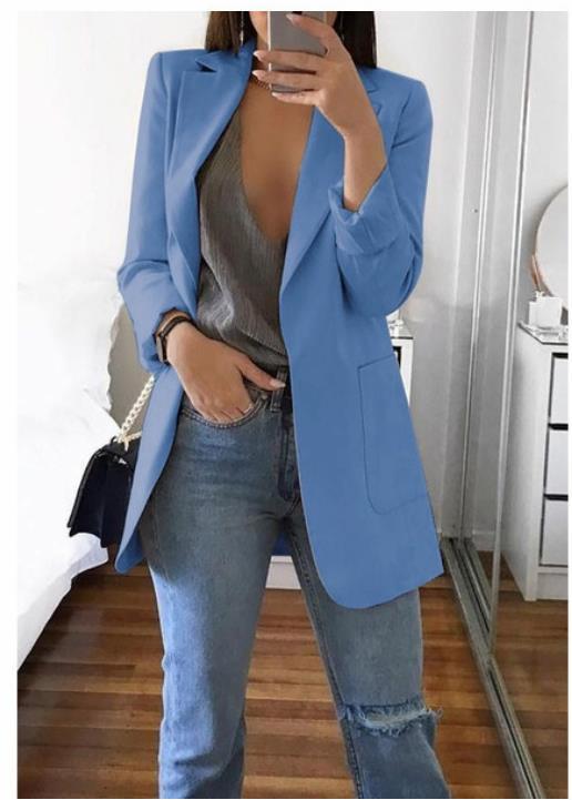 Elin™ – Tidlös Blazer med Elegant Passform och Komfort
