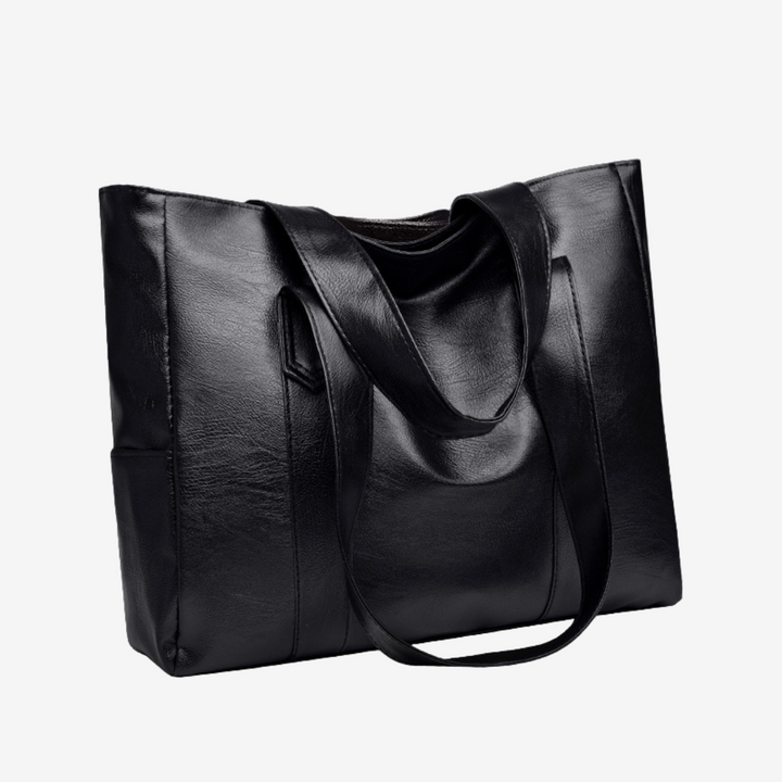 Elegant och tidlös axelväska
