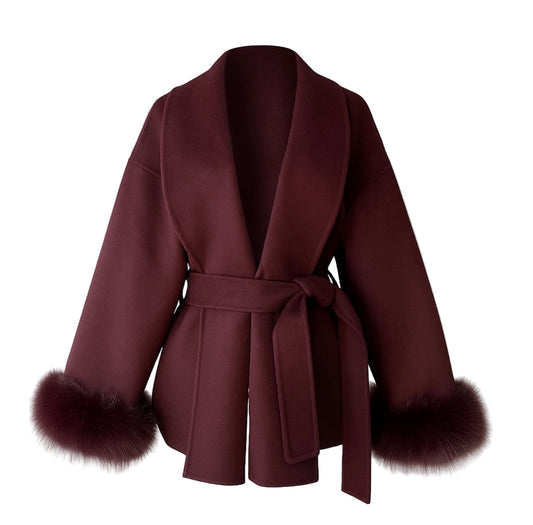 Arctic Grace | Elegant jacka i ull