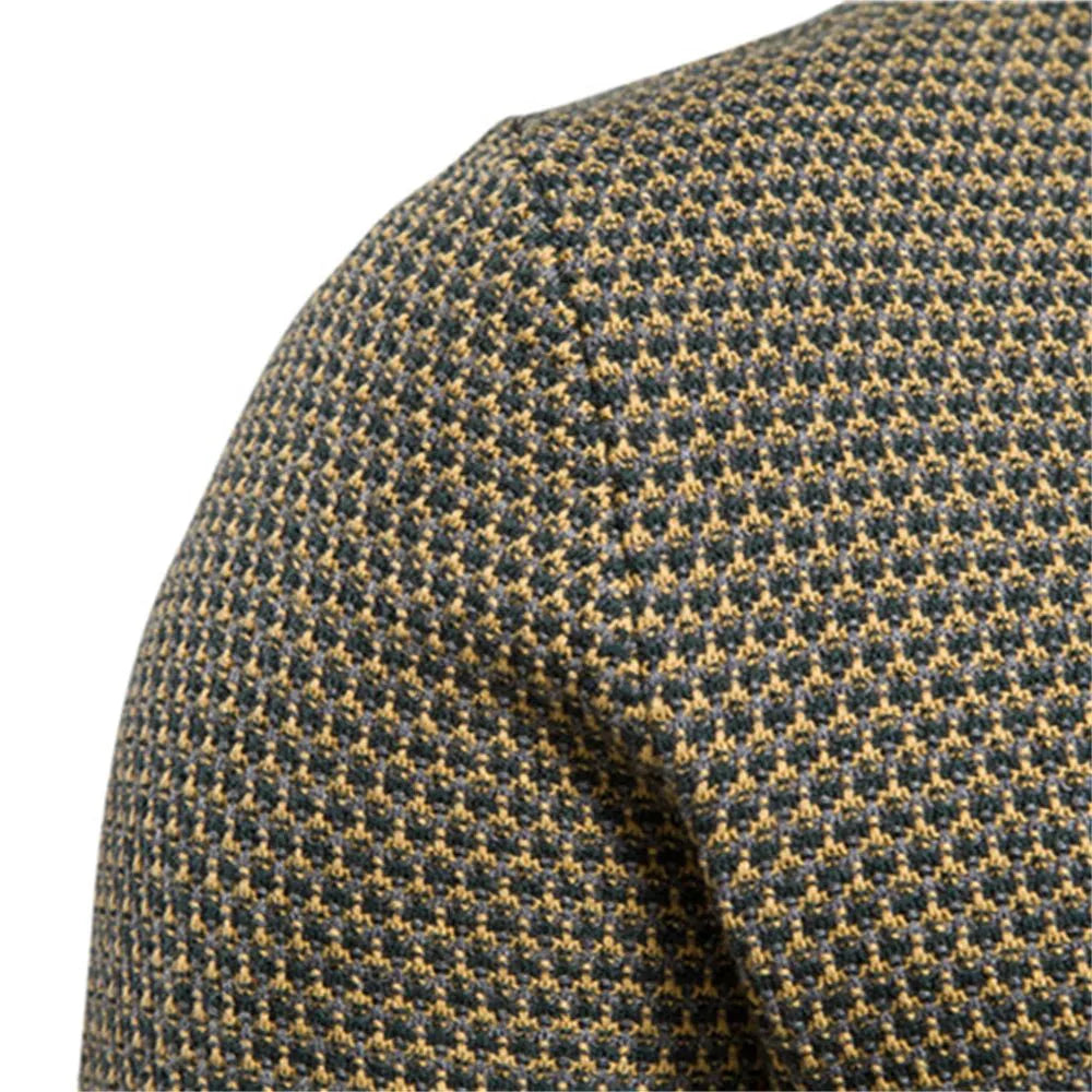 Steinmann | Herrpullover med Rutmönster