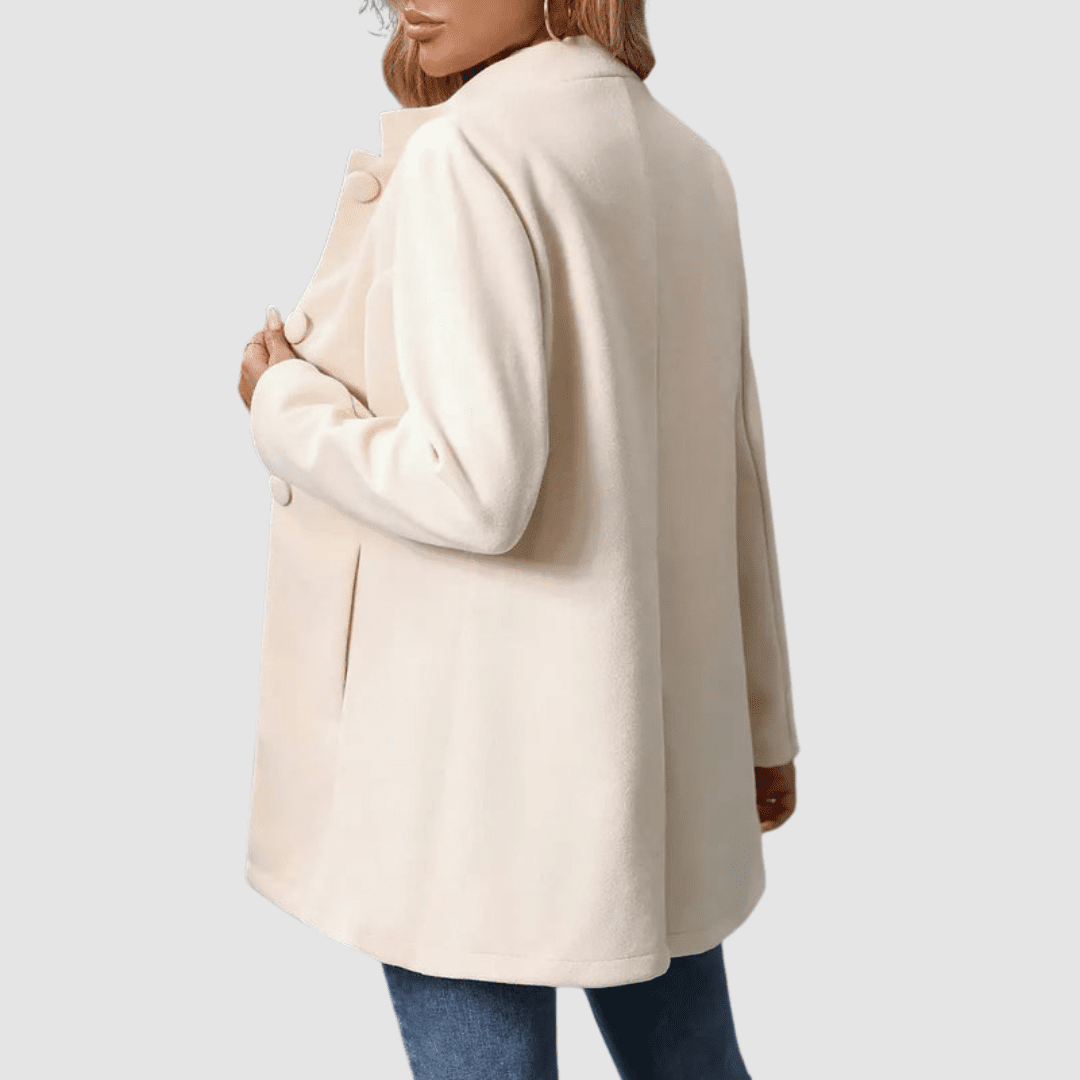 Modique™ - Elegant & Tidlös Kappa med Ståkrage