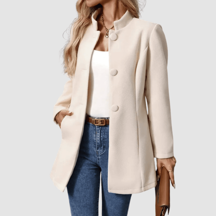 Modique™ - Elegant & Tidlös Kappa med Ståkrage