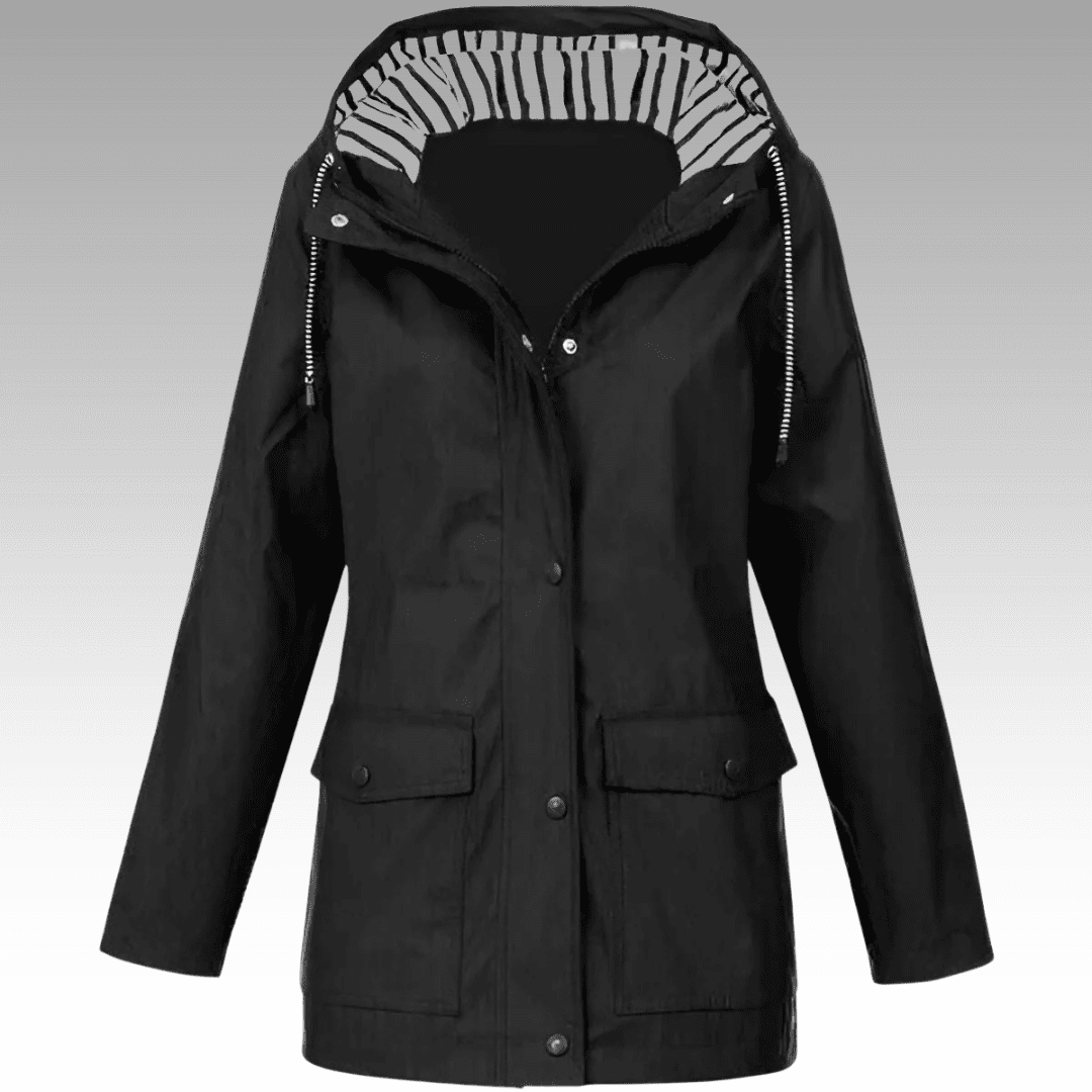 Therese™ - Vattentät Jacka - Elegant Design & Ultralätt Komfort för Alla Väder