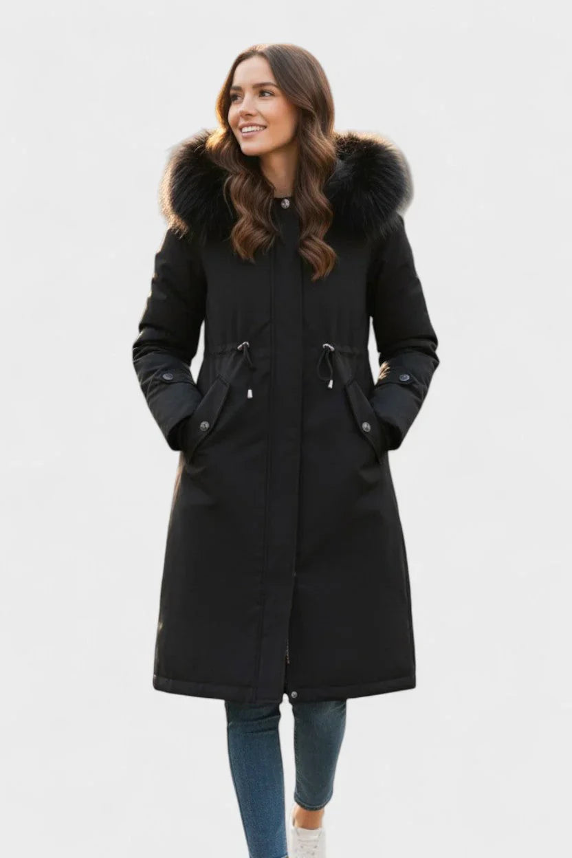 Frostra™ – Höstjacka med Huva och Mjuk Krage